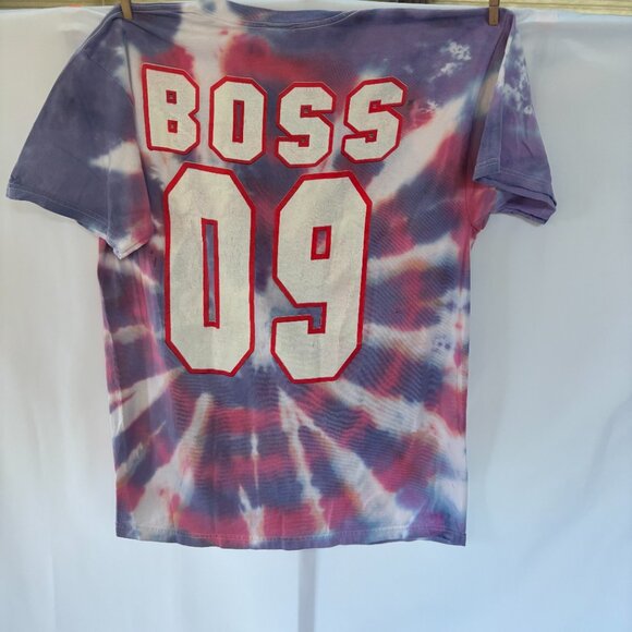 Bruce Springsteen 2009 Tour Tye Dyed Short Sleeve Men's Large T-Shirt - Picture 3 of 7